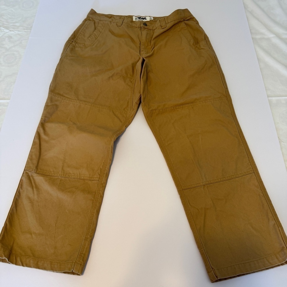Mountain Khakis work pants sz 38x30 tan Wyoming outdoor 5 pockets men’s